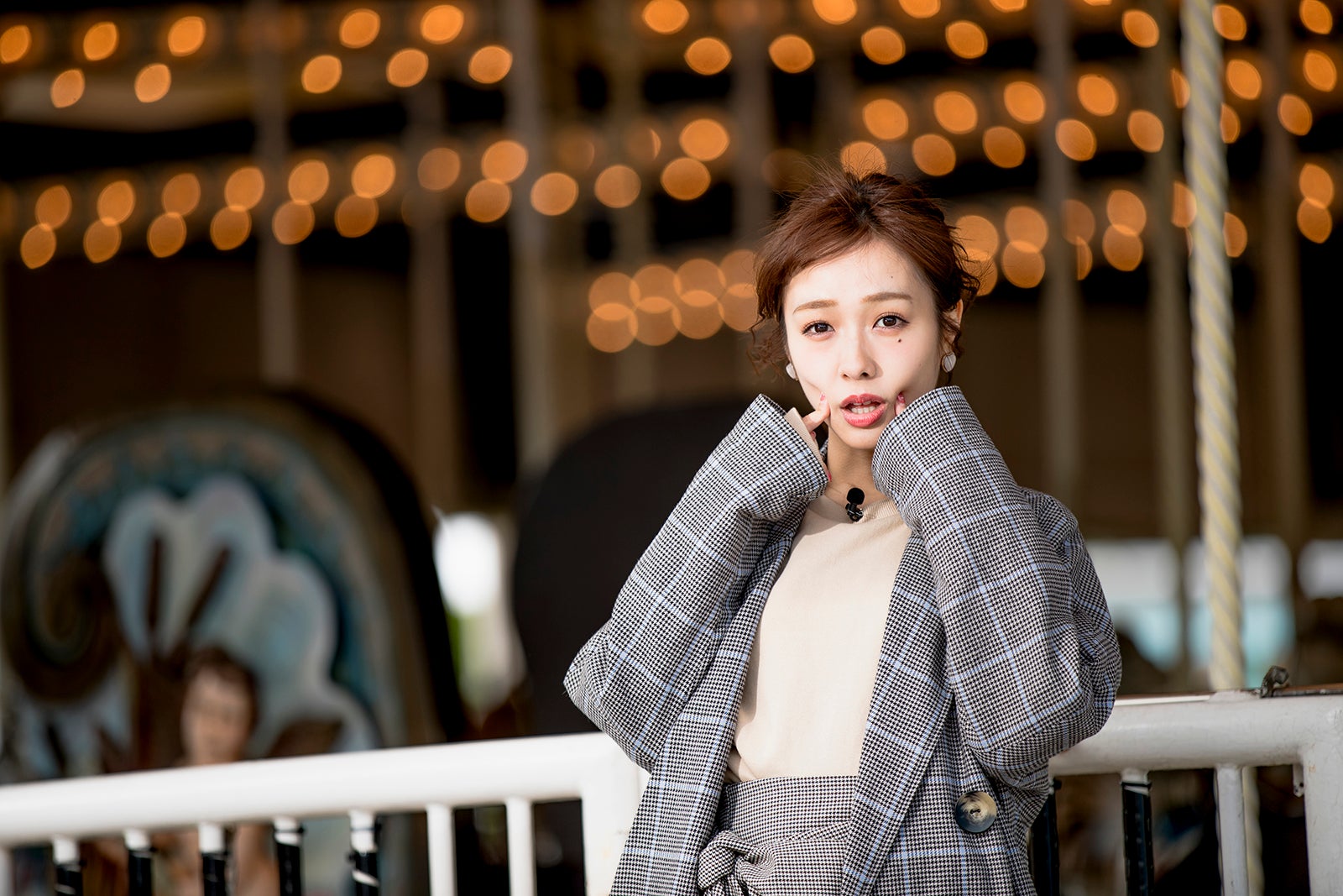 「あごクイ」の火付け役・前田希美、新胸キュン技を伝授