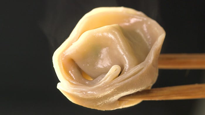 「按田餃子」の餃子(写真提供:関西テレビ)