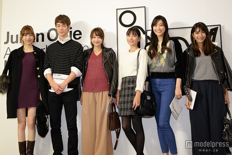 （左から）山本ソニア、宮沢氷魚、高田秋、ケリーアン、イーラン、有末麻祐子