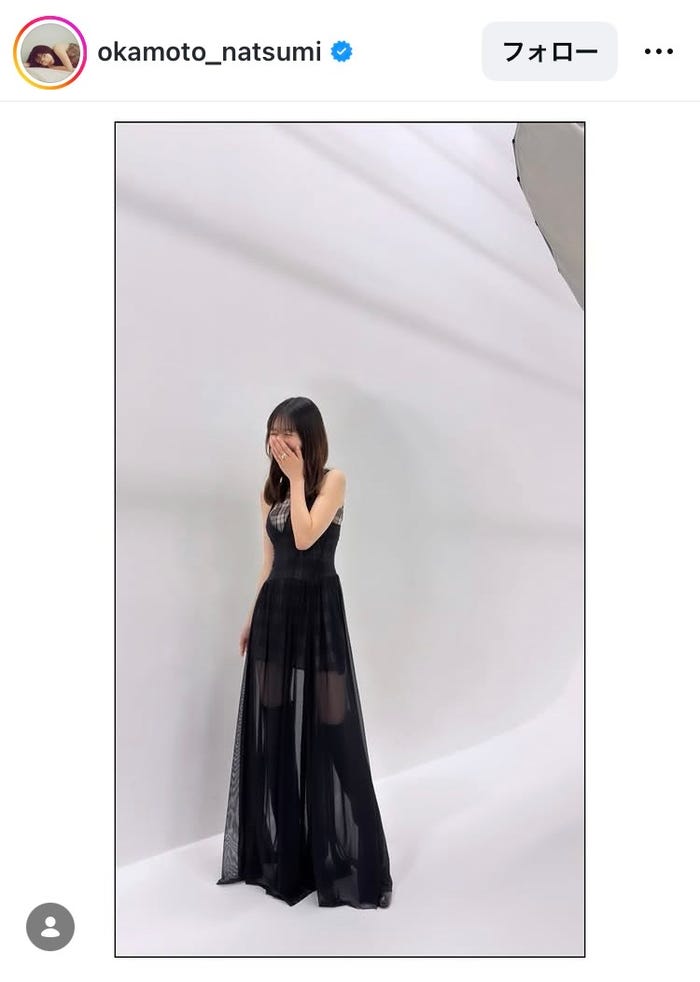 岡本夏美Instagramより