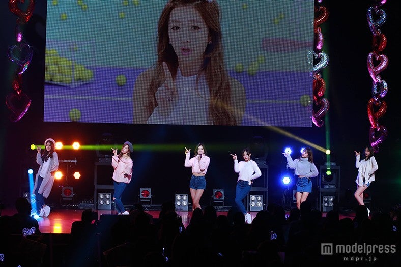 （左から）ナウン・チョロン・ボミ・ウンジ・ナムジュ・ハヨン