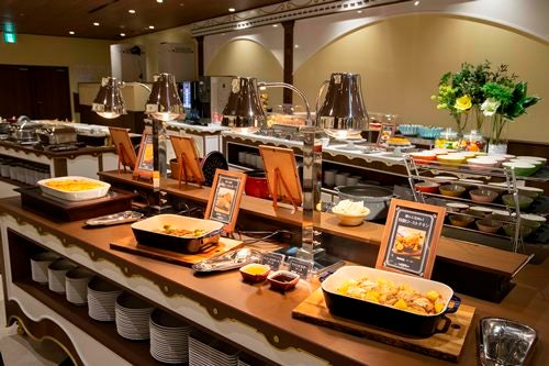 ビュッフェメニュー／画像提供：株式会社サンリオエンターテイメント