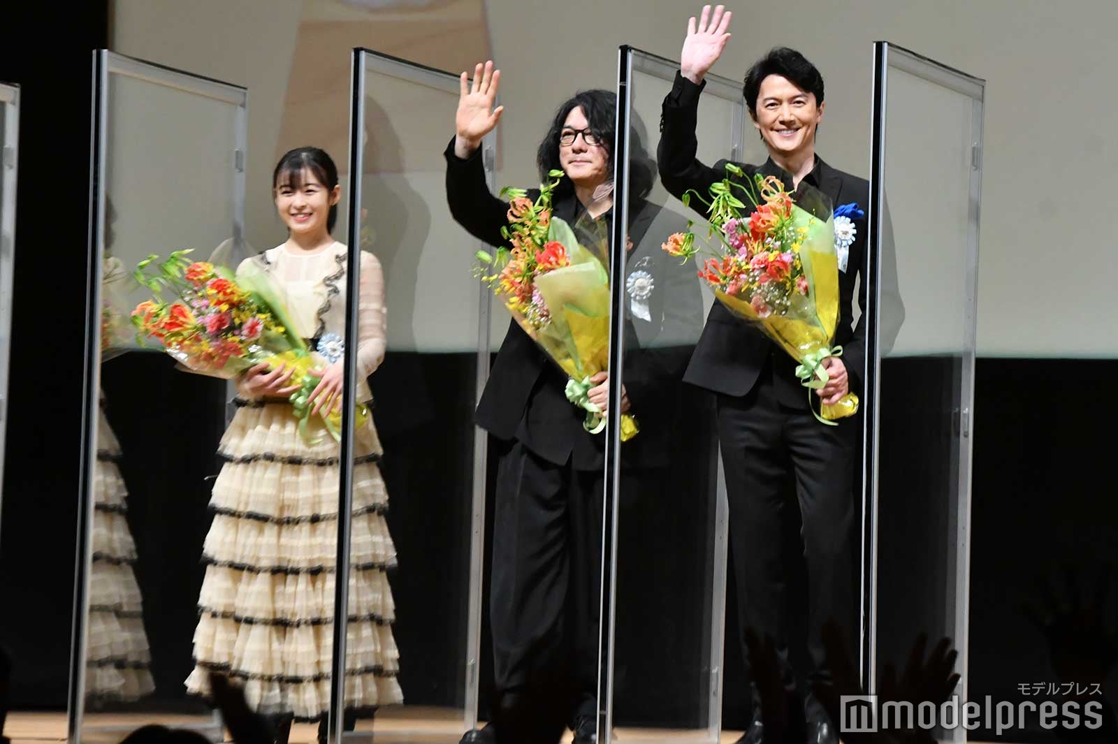 森七菜、岩井俊二監督、福山雅治 （C）モデルプレス