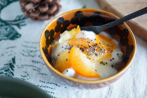 はちみつ金柑ヨーグルト