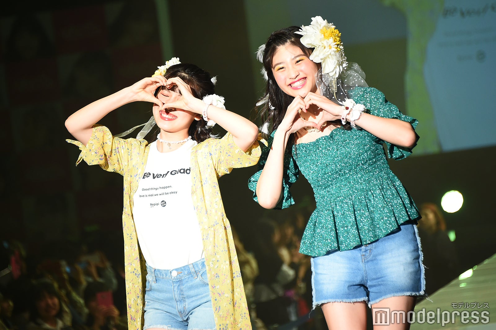 小林花南＆若林真帆（C）モデルプレス