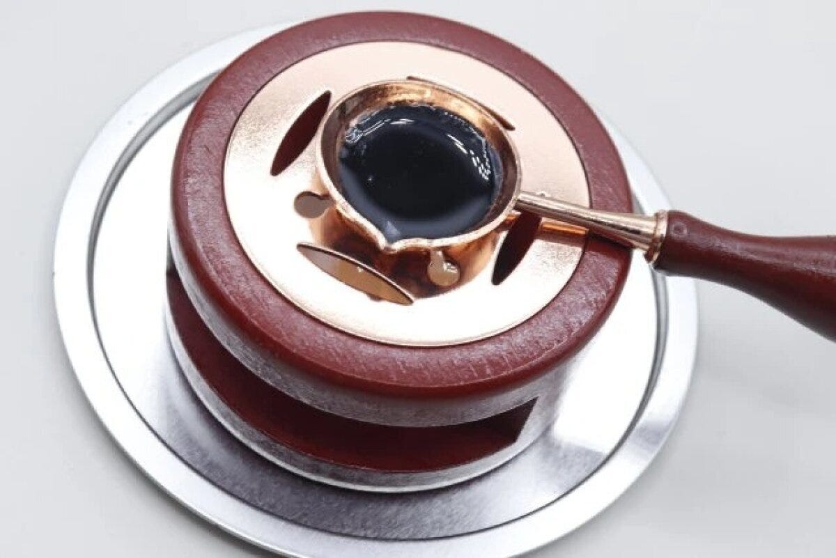 ダイソー　スプーンスタンド（シーリングスタンプ用）