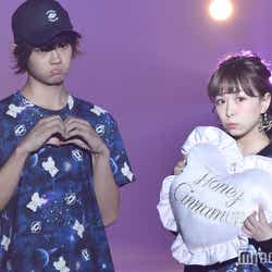 モデルプレス - 平松可奈子&M!LK佐野勇斗、お揃いコーデのカップルランウェイに観客興奮