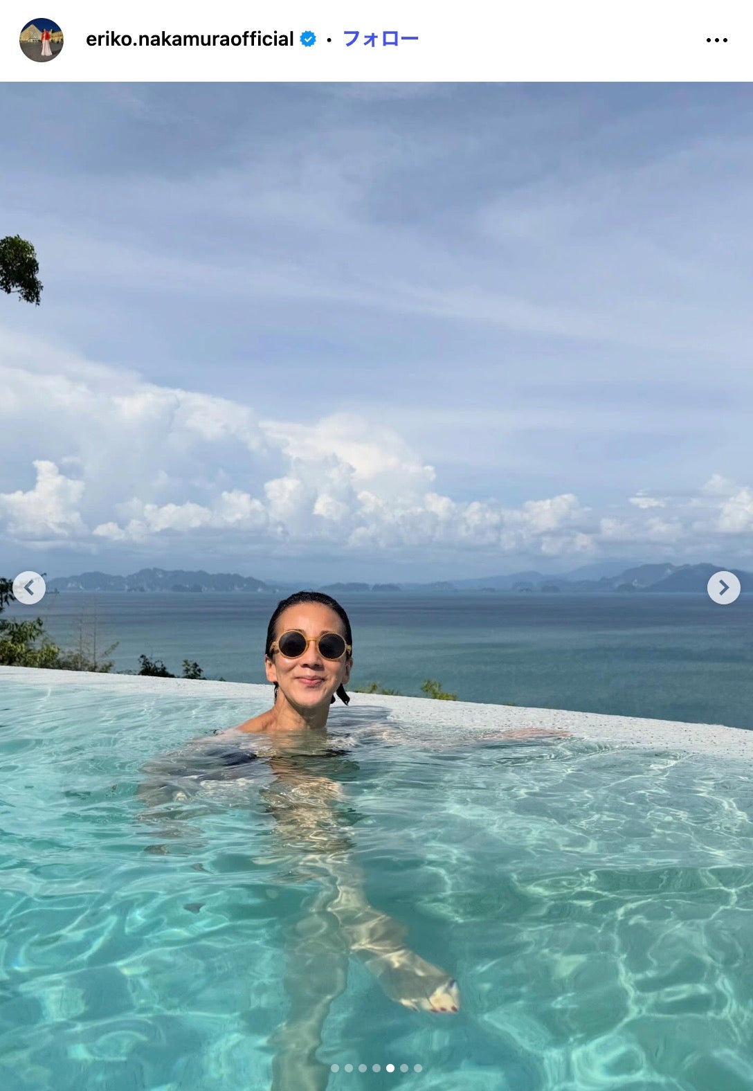 中村江里子Instagramより