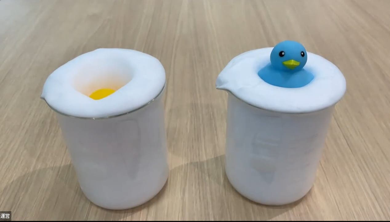 泡膜強化で泡持ちが2.4倍に