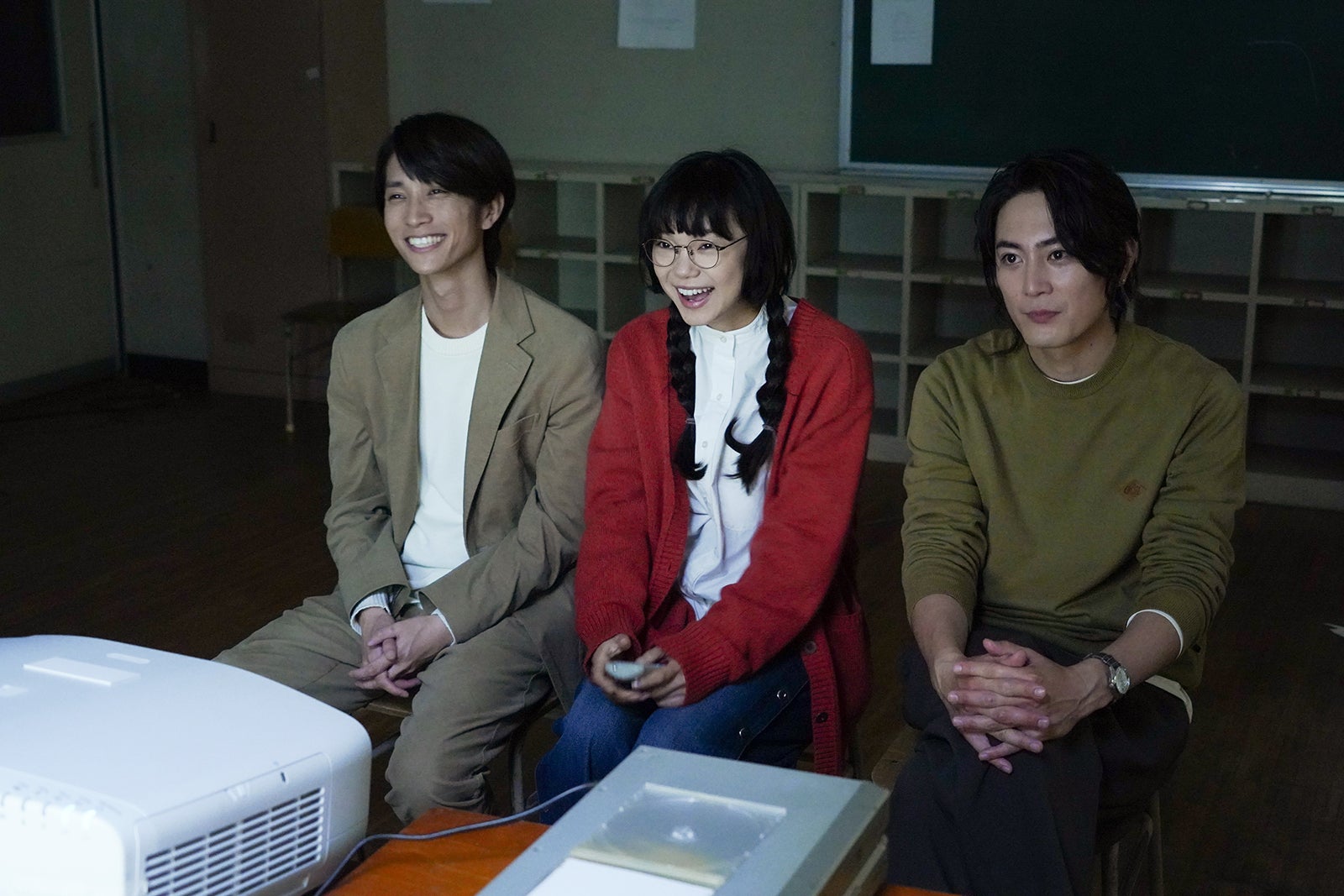 田中樹、古川琴音、間宮祥太朗「ACMA：GAME アクマゲーム」第2話より（C）日本テレビ