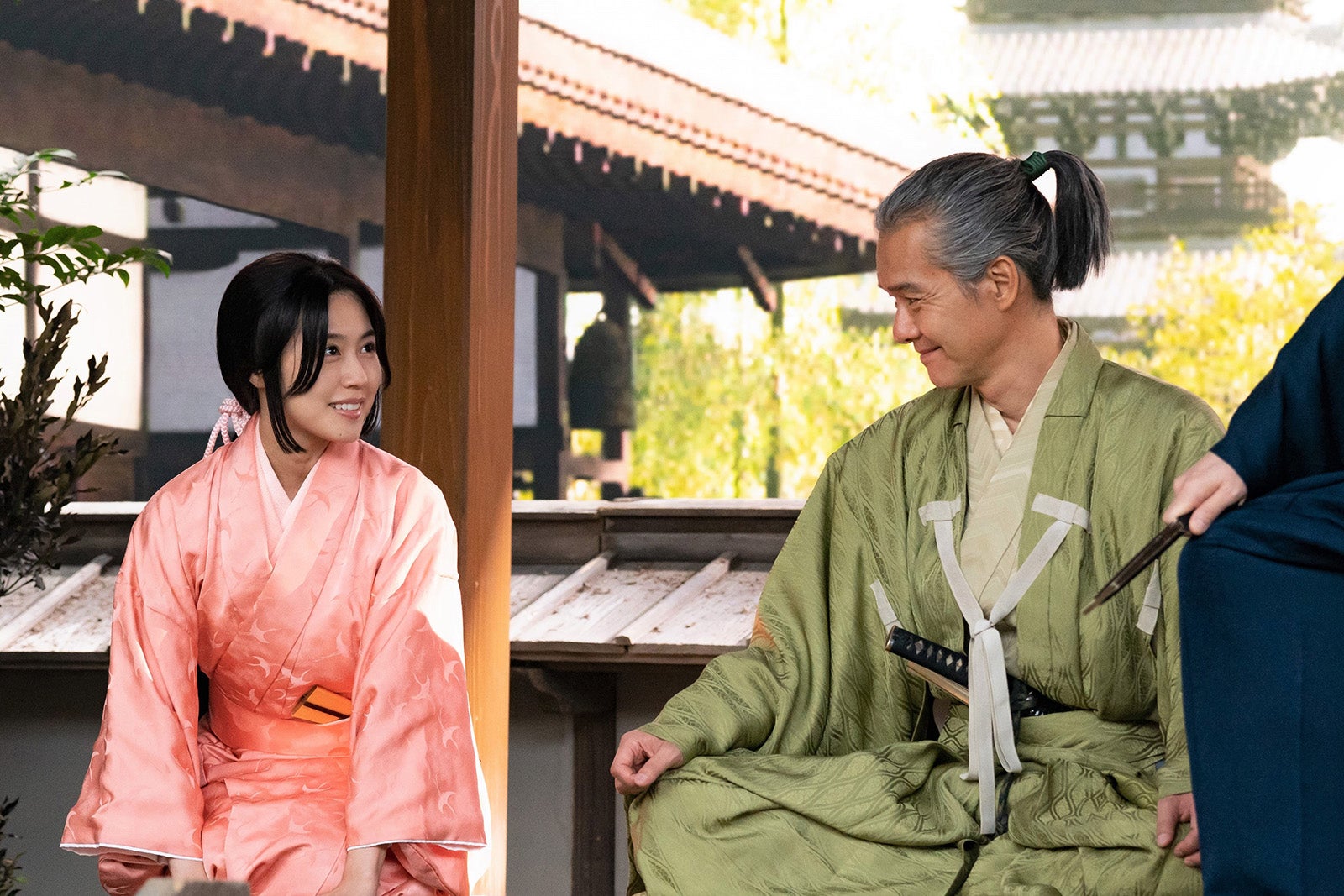 有村架純、渡部篤郎 （C）NHK