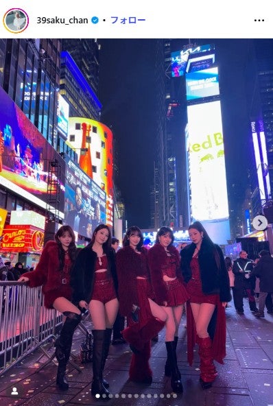 SAKURA Instagramより