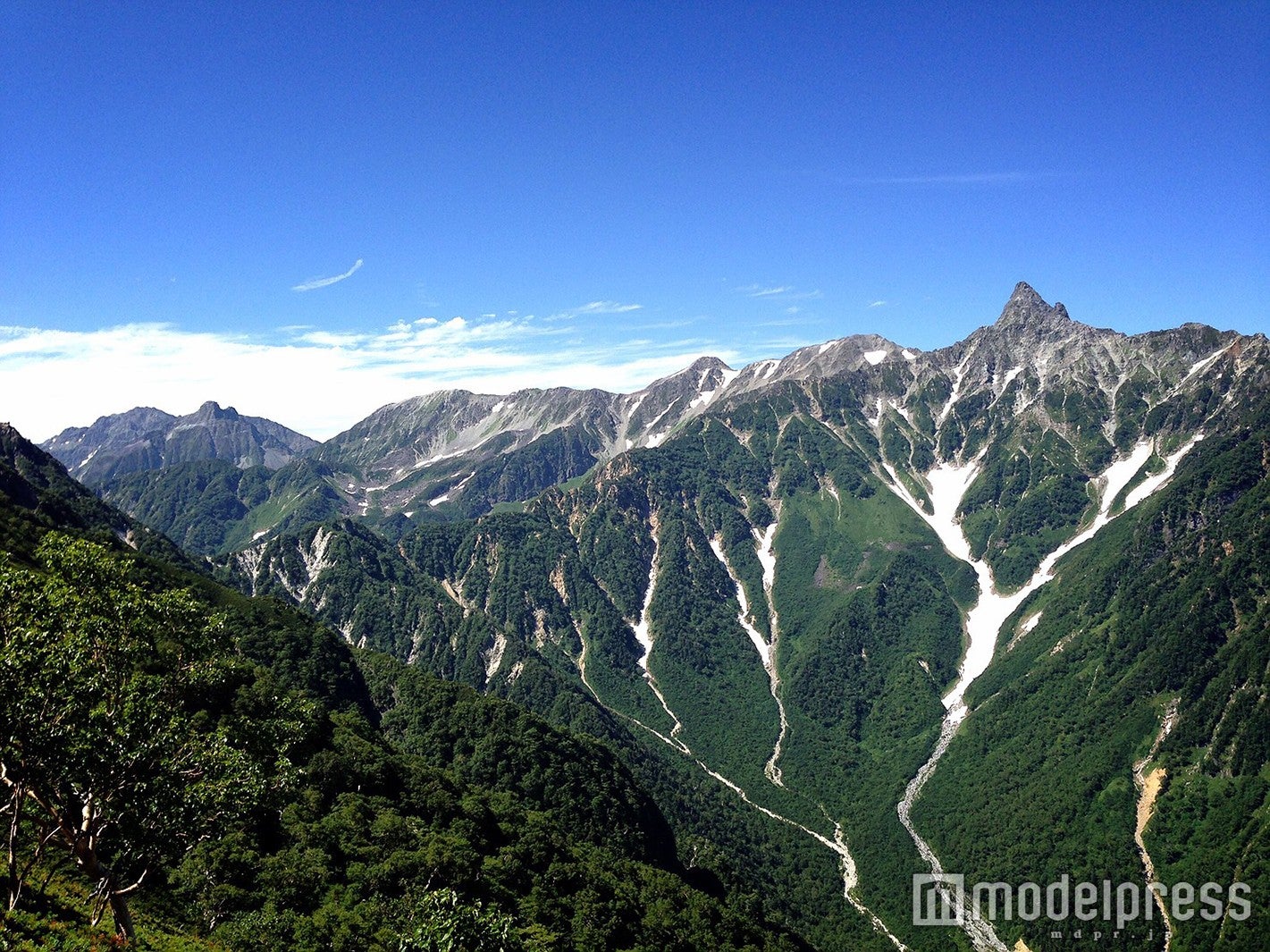 北アルプスの山々（C）モデルプレス