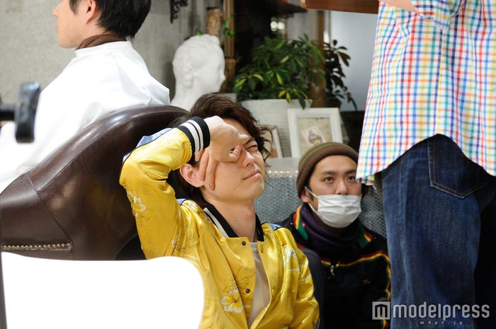 菅田将暉/新CMメイキングより