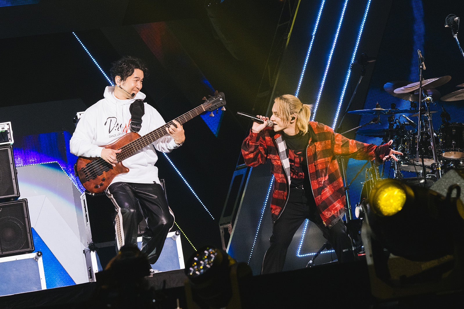 中村正人、SKY-HI／「D.U.N.K. Showcase」有明アリーナより （提供写真）