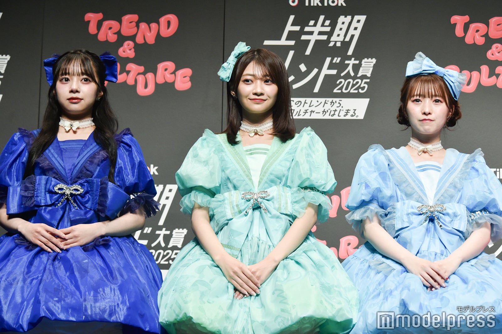 増田彩乃、板倉可奈、梅田みゆ（C）モデルプレス