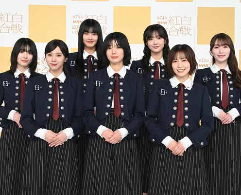 <紅白本番>櫻坂46&Stray Kidsがダンス「アラジン」楽曲に合わせてキレたっぷりに舞う