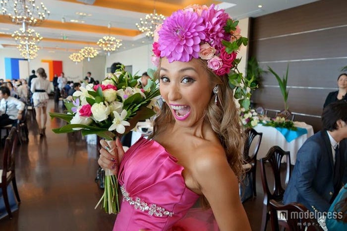 挙式の様子(画像:所属事務所提供)