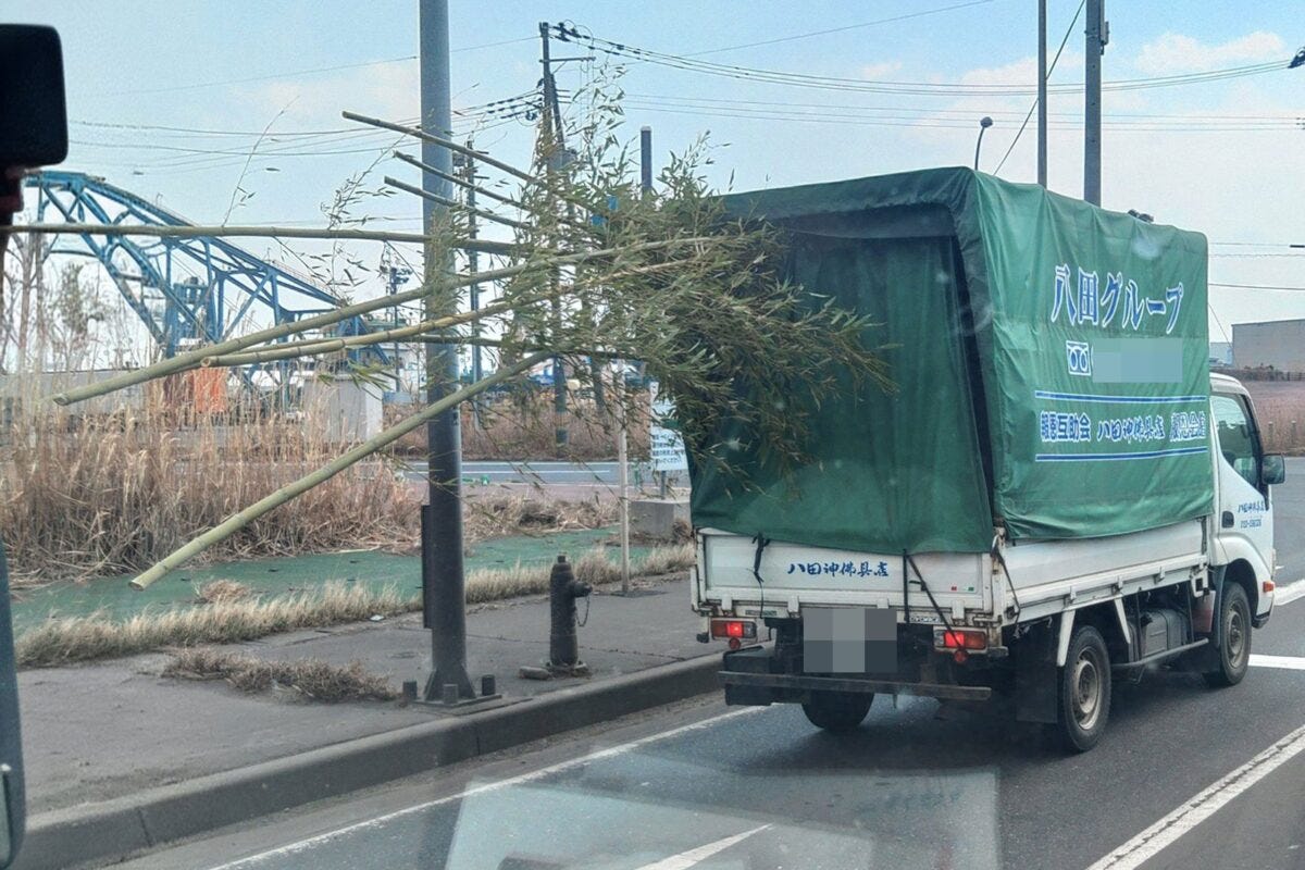 八田グループのトラック