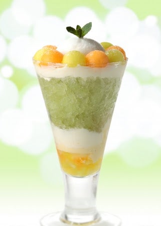 メロンパフェ税込￥1,944／画像提供：和光