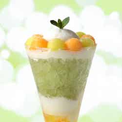 メロンパフェ税込¥1,944/画像提供:和光