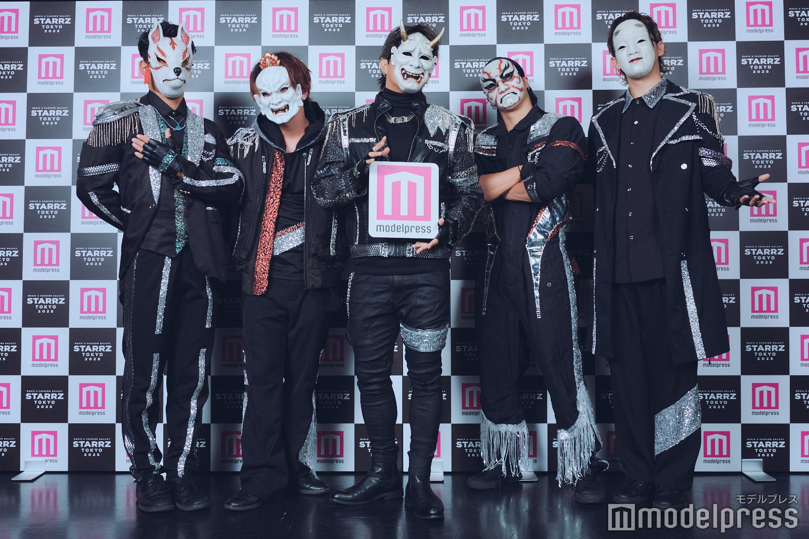 O-MENZ／狐、阿形、般若、隈取、おかめ（C）モデルプレス