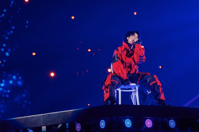 北⼭宏光「to HEROes 〜TOBE 3rd Super Live〜」(提供写真)