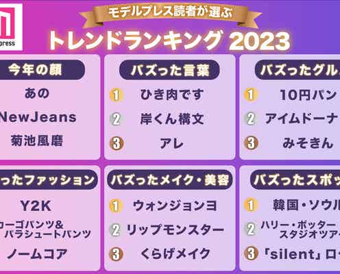 モデルプレス読者が選ぶトレンドランキング2023「あの」「ひき肉です」「ウォンジョンヨ」などが首位に