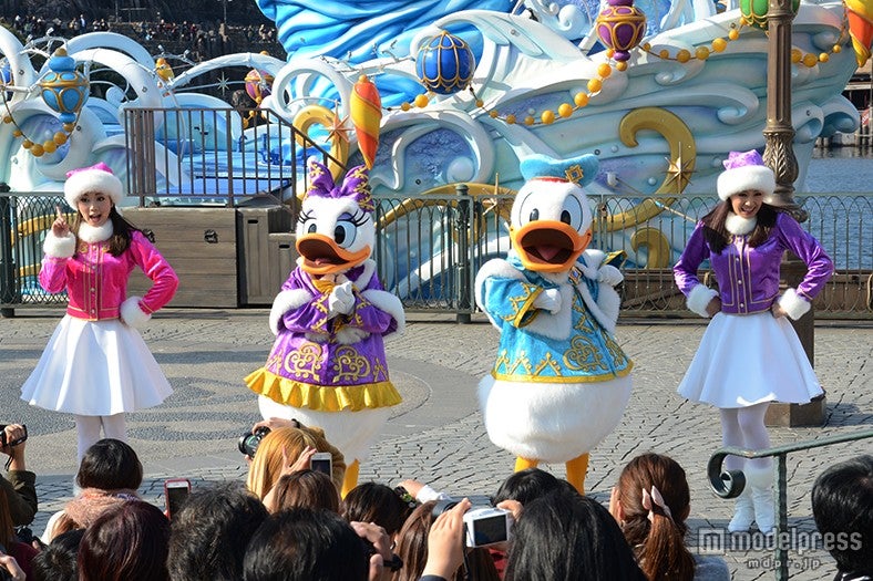 「カラフルホリデー・グリーティング」ドナルド＆デイジー