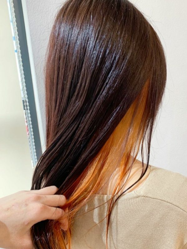 画像10 14 茶髪ベースに合うインナーカラーって 人気の組み合わせ方でおしゃれを格上げ モデルプレス