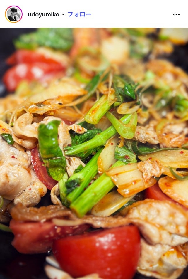 有働由美子Instagramより