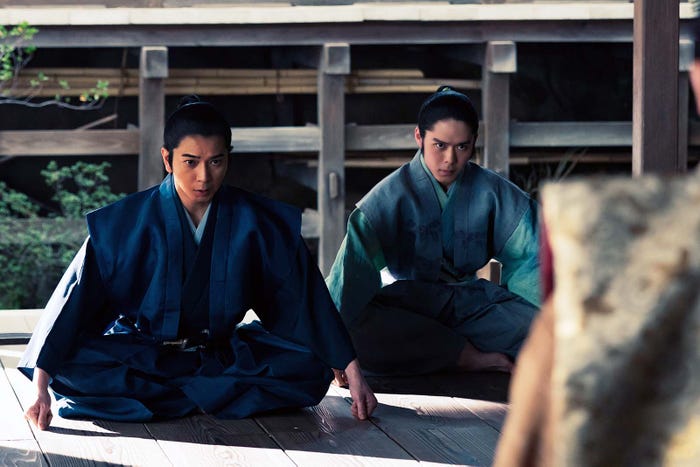 松本潤、細田佳央太「どうする家康」(C)NHK