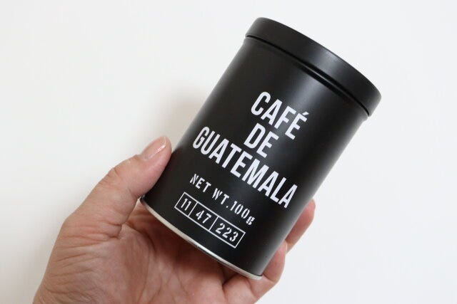 セリアのミニコーヒー缶
