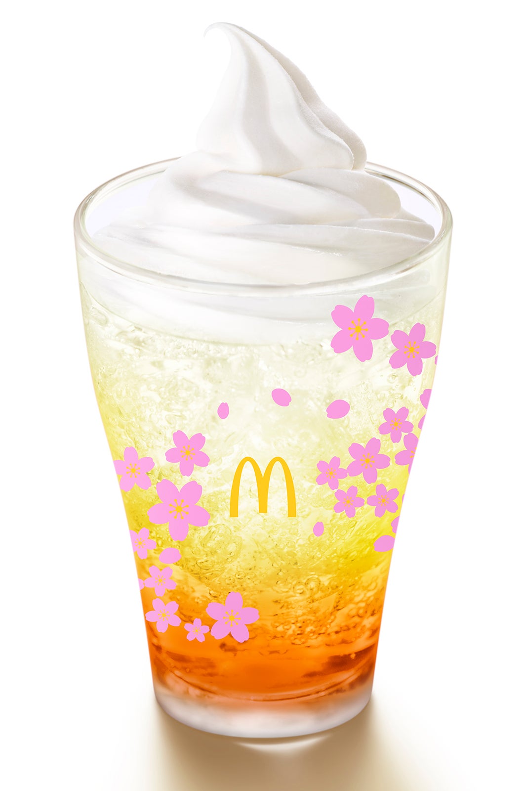 マックフロート 愛媛県産ポンカン／画像提供：日本マクドナルド