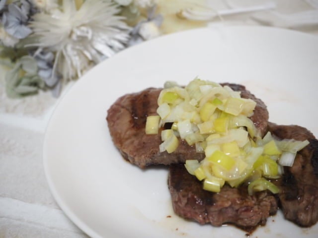 コストコ牛タン焼肉の写真