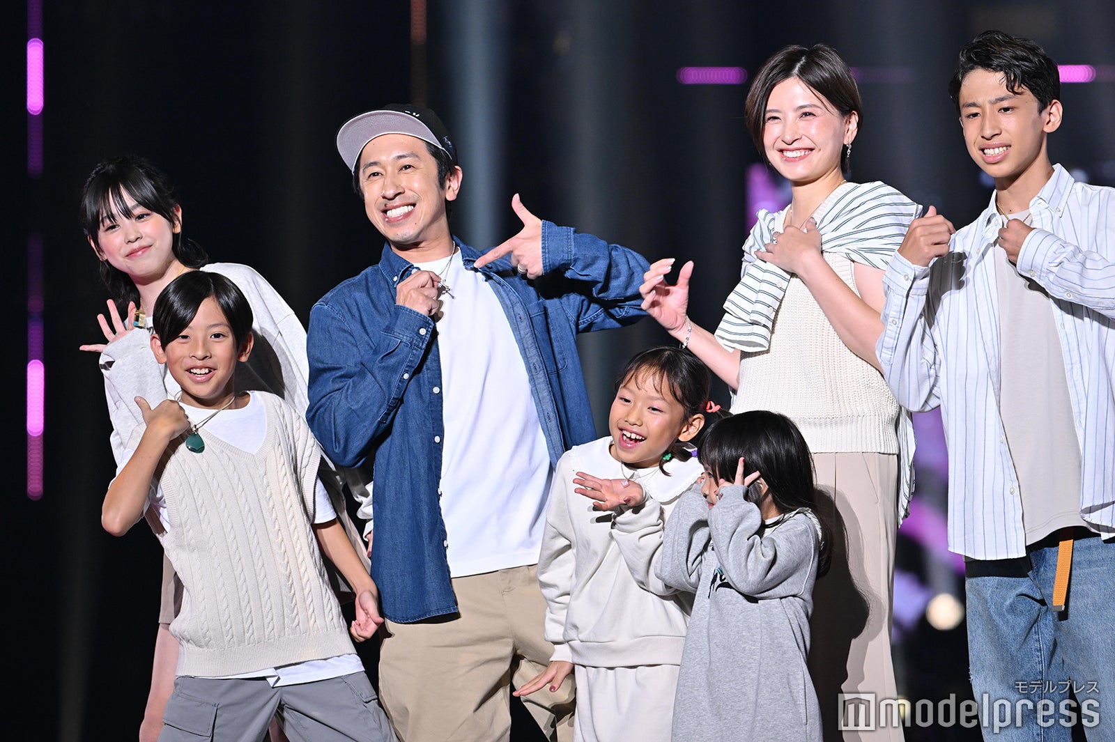 【TGC×モデルプレス】カジサックファミリー・村重杏奈＆村重匠真・ニューヨークらの決め顔チャレンジ動画公開【Vol.5】