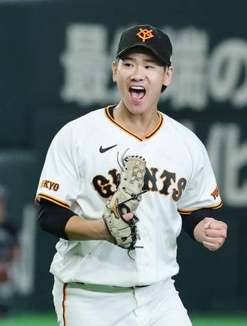巨人が4連勝 井上がプロ初完投で5勝目 初完封はあとアウト1つで逃す 中山が5打点の大暴れ
