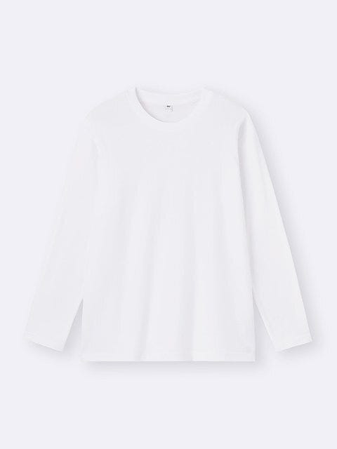 GU ソフトコットンクルーネックT GUのソフトコットンクルーネックT