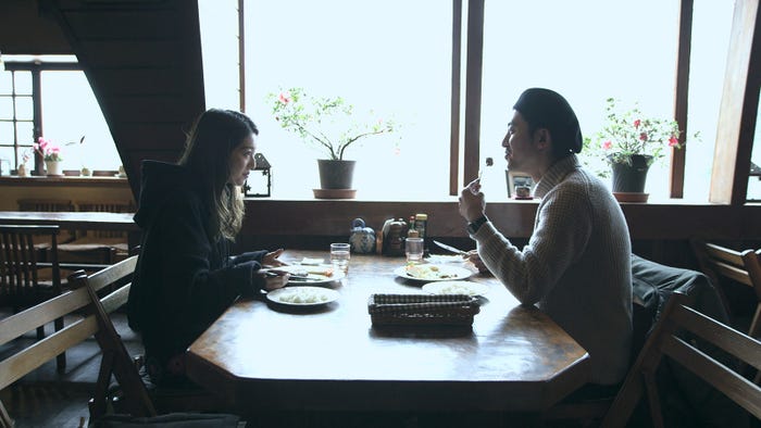 安未、翔平がランチデートへ 「TERRACE HOUSE OPENING NEW DOORS」15h WEEK(C)フジテレビ/イースト・エンタテインメント