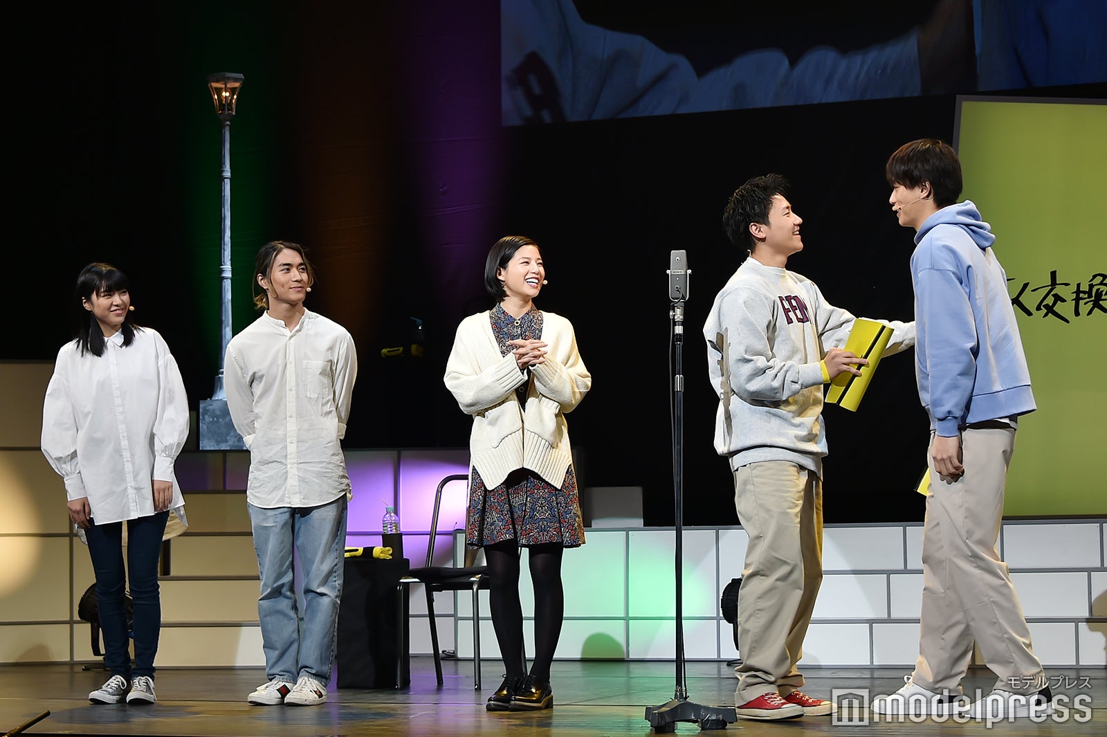 平川結月、砂田将宏、石井杏奈、小森隼、鈴木伸之／公開ゲネプロより（C）モデルプレス