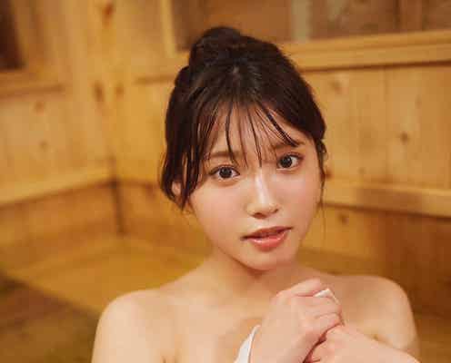 古田愛理、濡れ肌際立つ美ボディ ランジェリー初挑戦の1st写真集決定<体感温度>