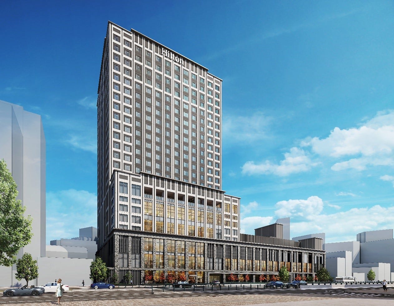 「ヒルトン広島」2022年開業へ、中四国エリア初進出