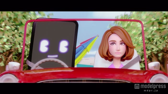 「スマ変くん、ダレノガレちゃんとドライブにいく」篇より