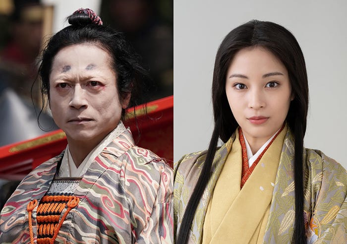 (左から)三上博史、広瀬すず (C)フジテレビ