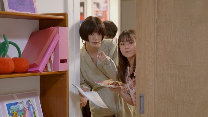 池田エライザ監督CMメイキング (提供写真)