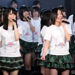 (写真左から)SKE48松井玲奈、松井珠理奈