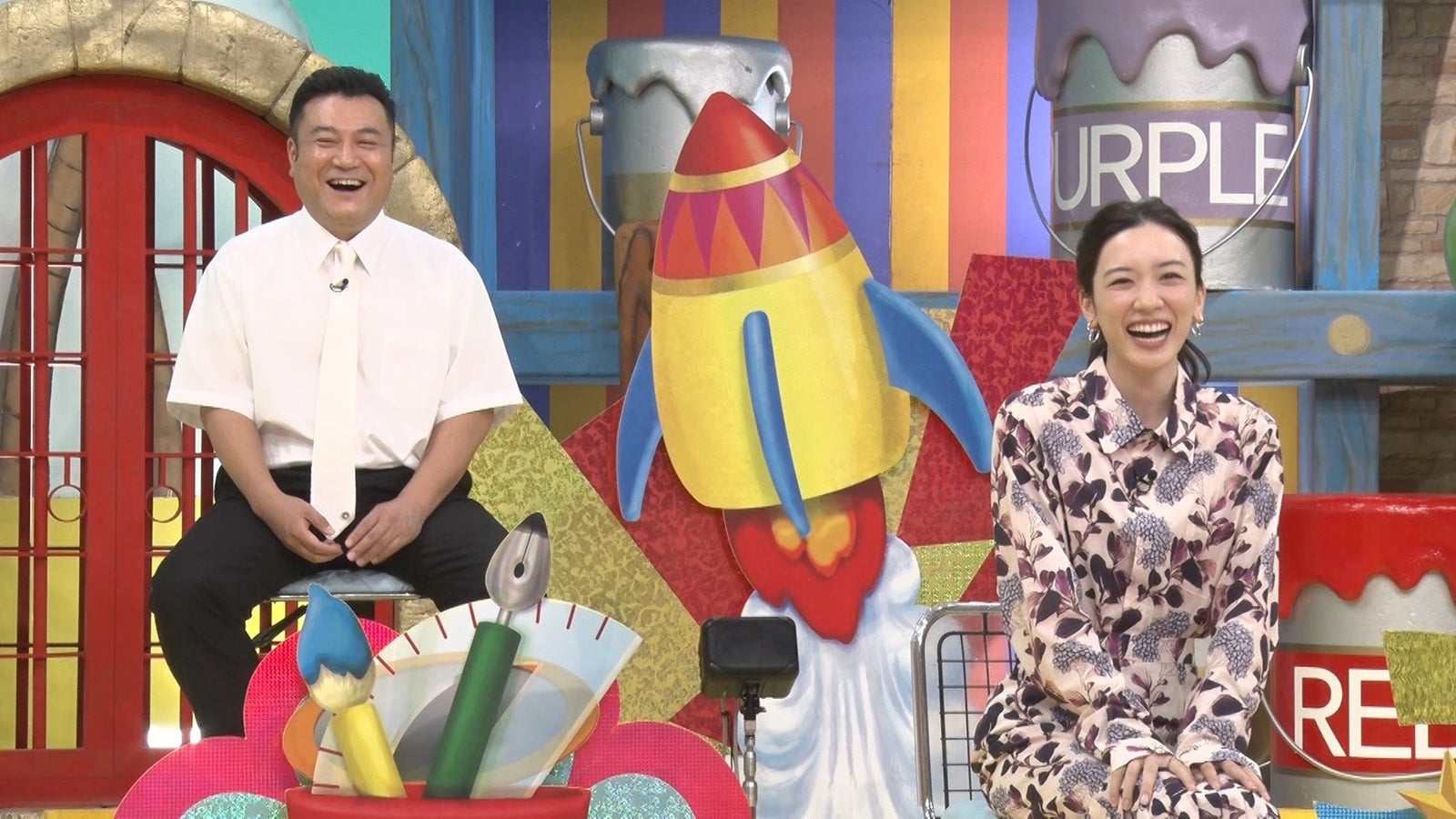 山崎弘也、永野芽郁 （C）日本テレビ