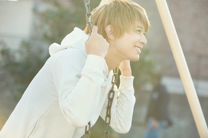 この笑顔!(C)吉住渉/集英社 (C)2018 映画「ママレード・ボーイ」製作委員会