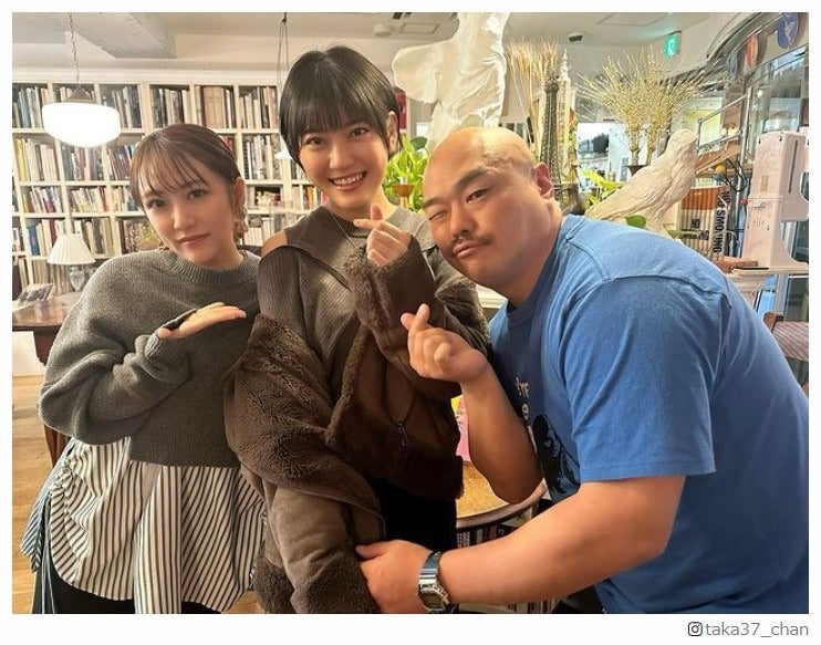 高橋みなみ、親友クロちゃんの彼女リチと初対面3ショット公開「頭が真っ白になりました」