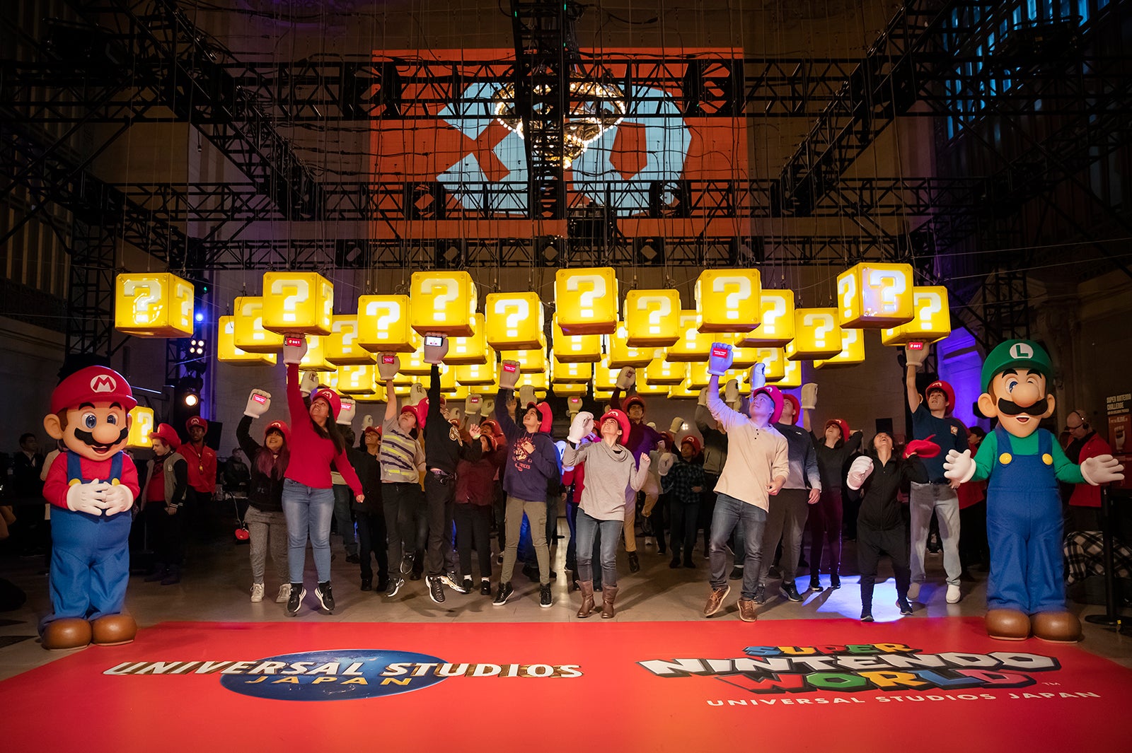 SUPER NINTENDO WORLD CHALLENGEの様子／画像提供：ユー・エス・ジェイ